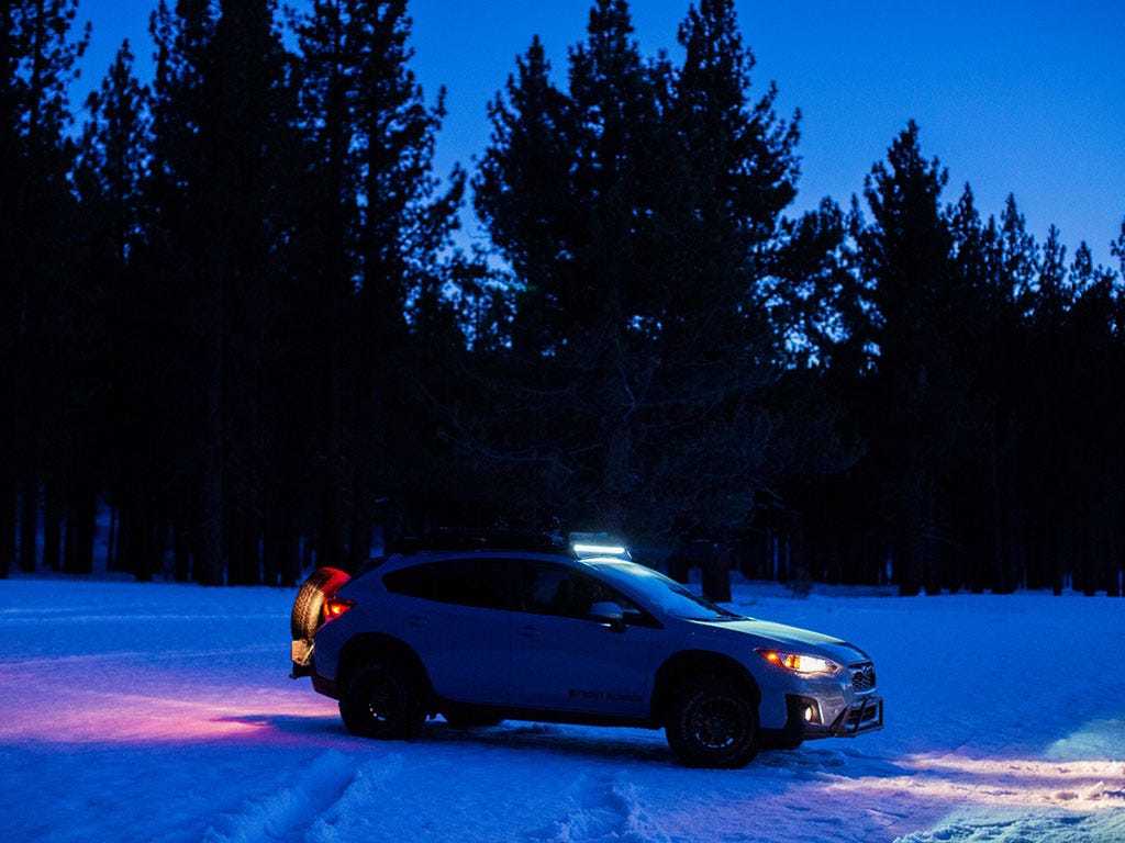 Subaru XV Crosstrek 2nd Gen (GT) (2017-2023) Slimsport Roof Rack Kit / Light Bar Ready