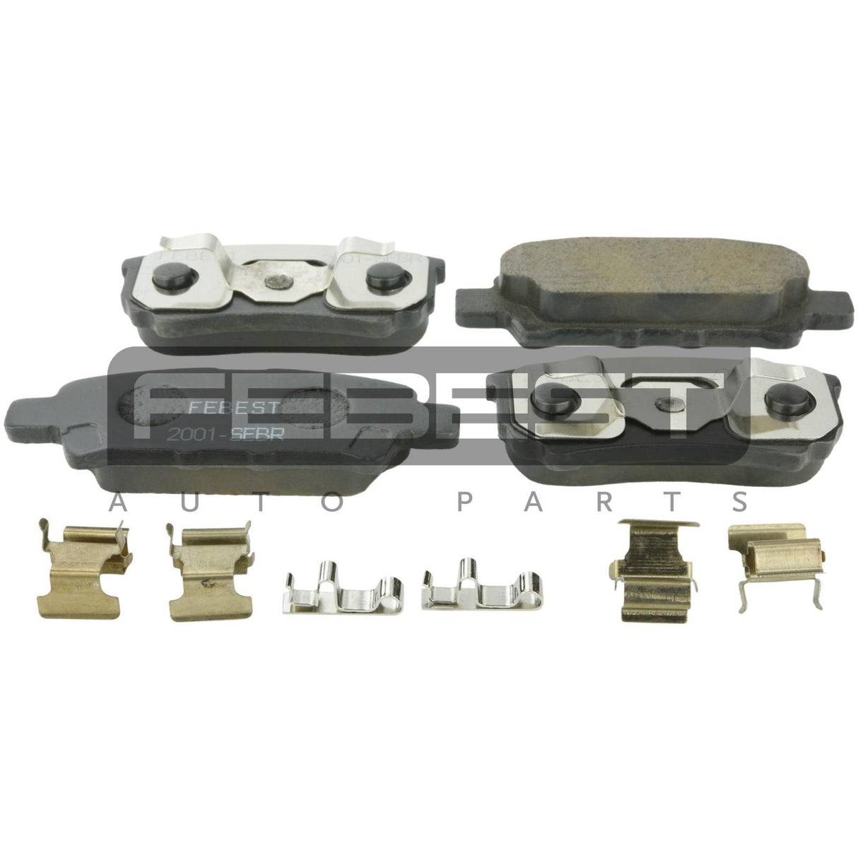 Pad kit, disc brake, rear - kit