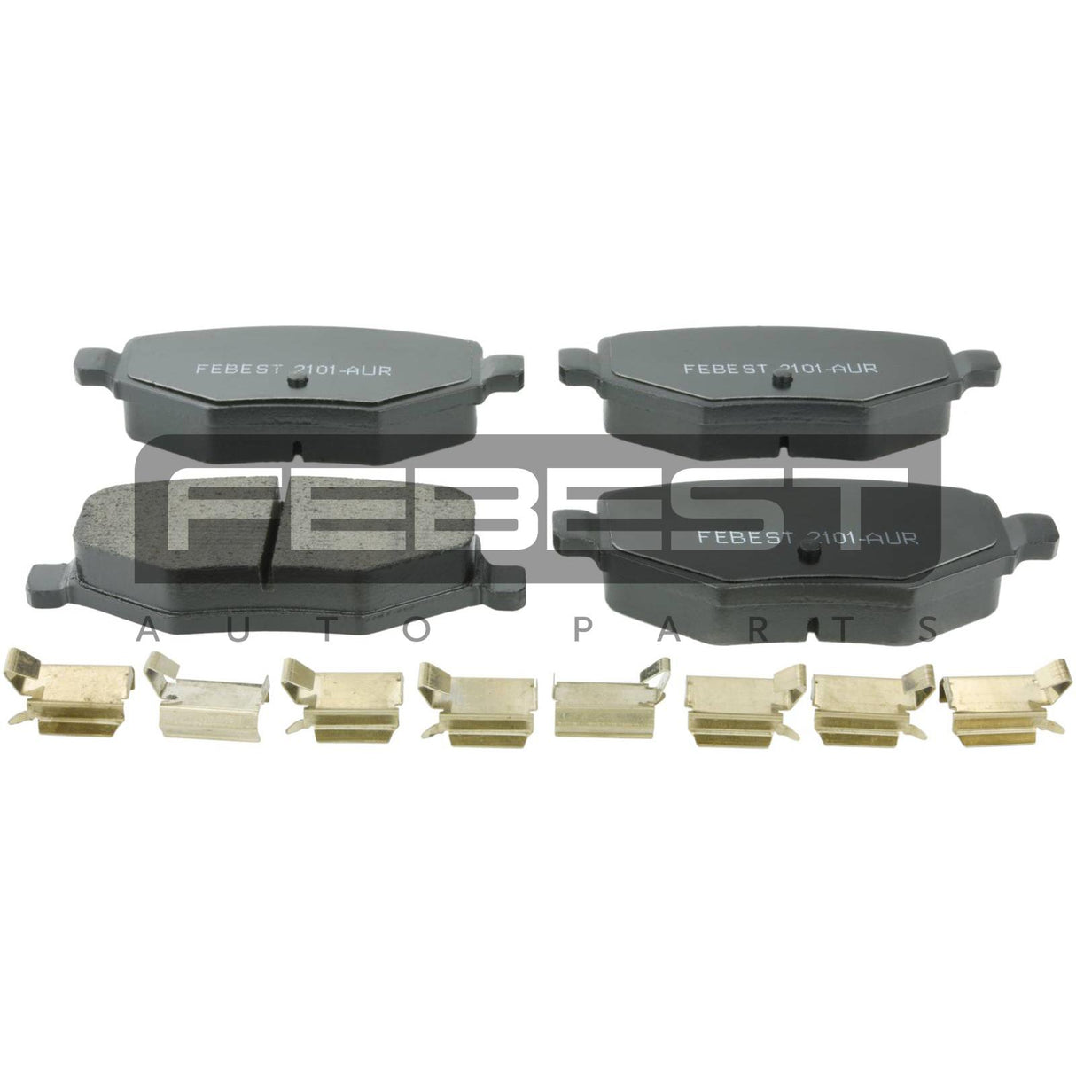 Pad kit, disc brake, rear - kit