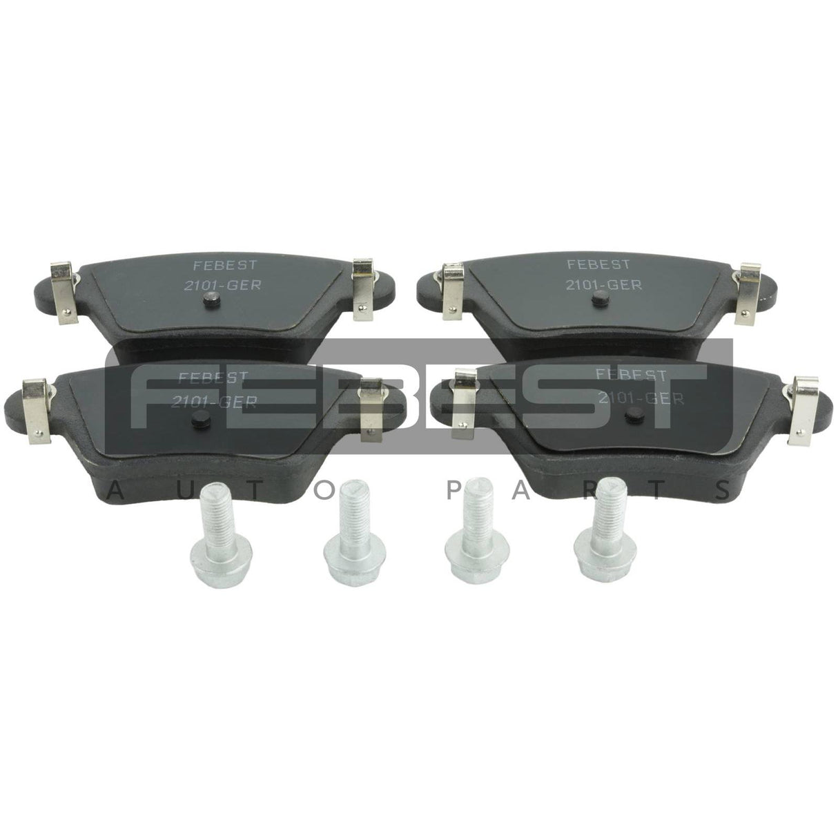 Pad kit, disc brake, rear - kit