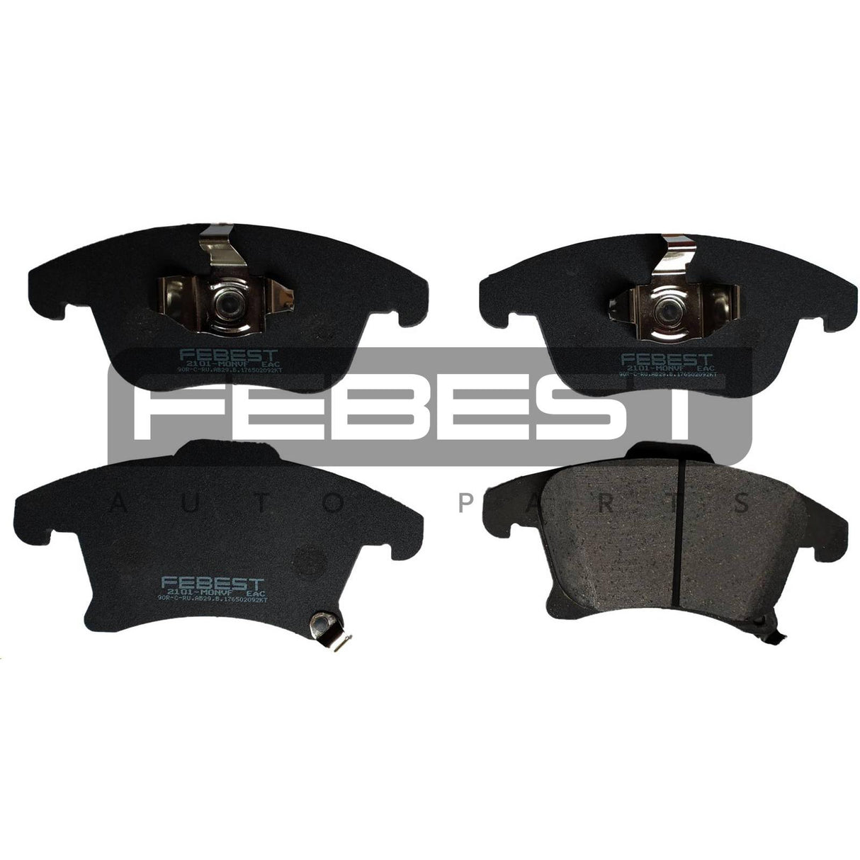 Pad kit, disc brake, front