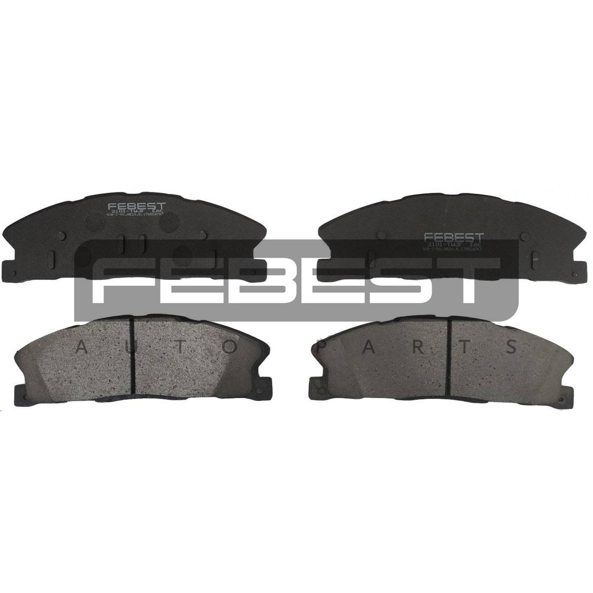 Pad kit, disc brake, front