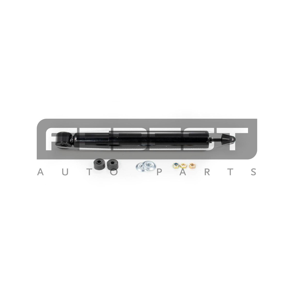 Rear shock absorber, gas pressure