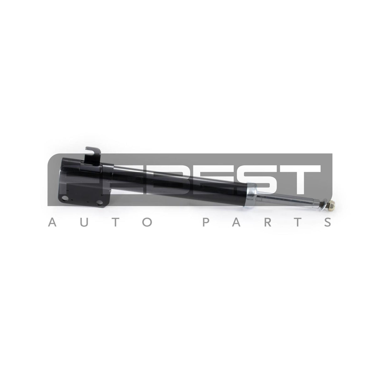 Rear shock absorber, oil pressure