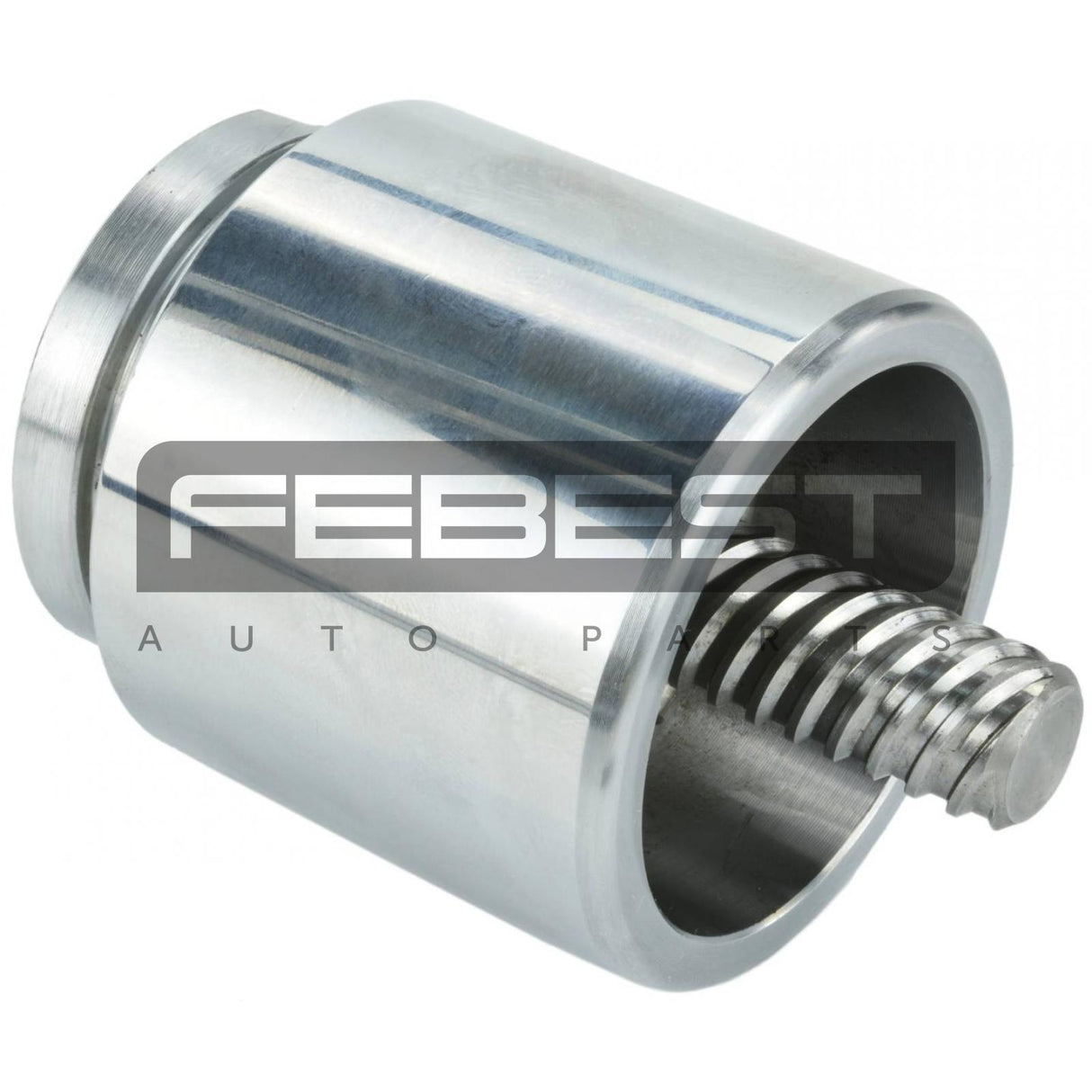 Rear caliper piston with mechanism