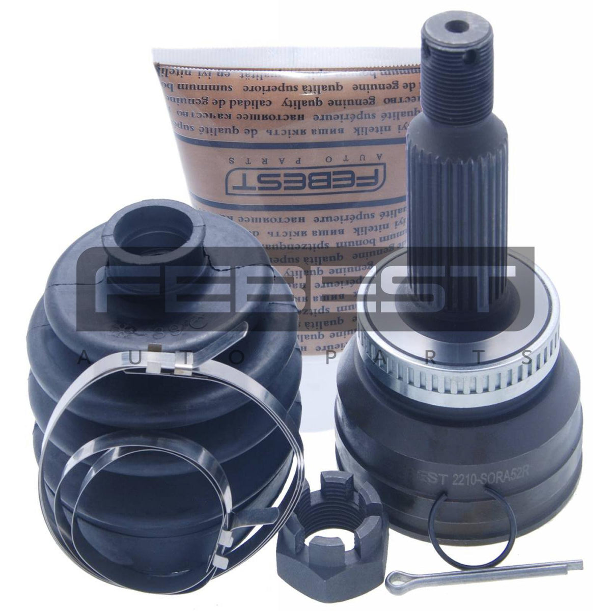 Outer cv joint rear - FEBEST