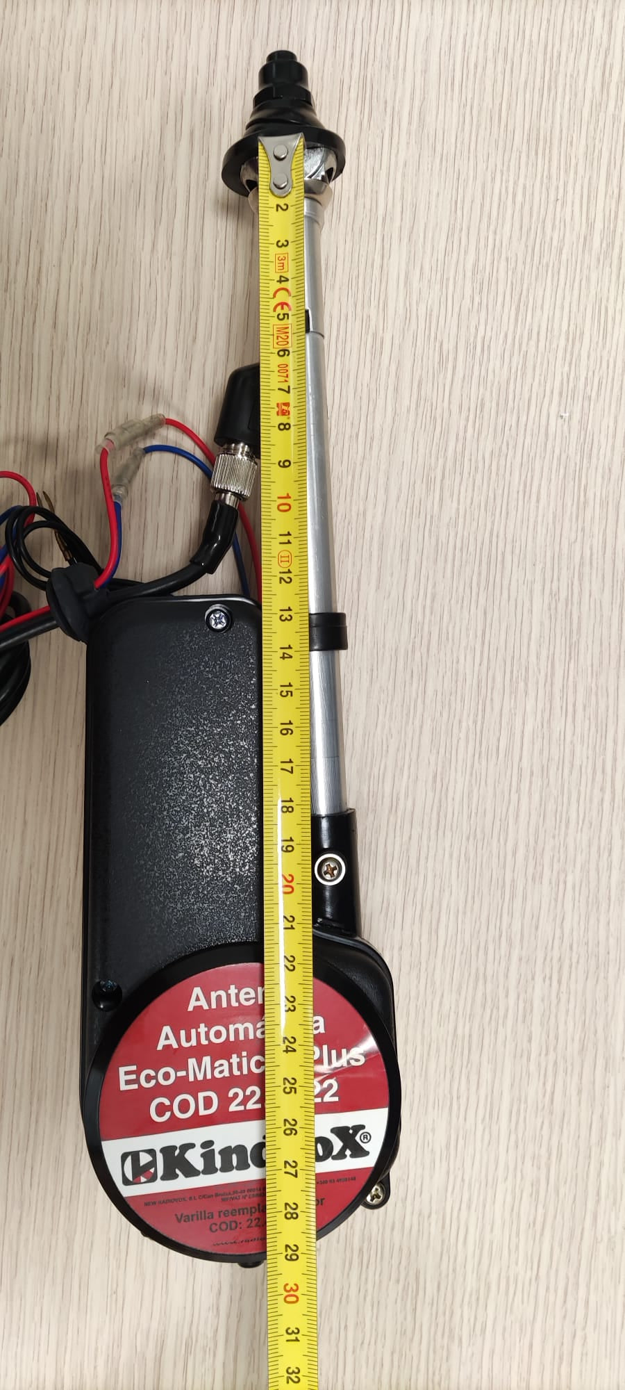 Automatic Antenna AM/FM Black