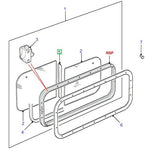 Intermediate Seal - Sliding Side Window