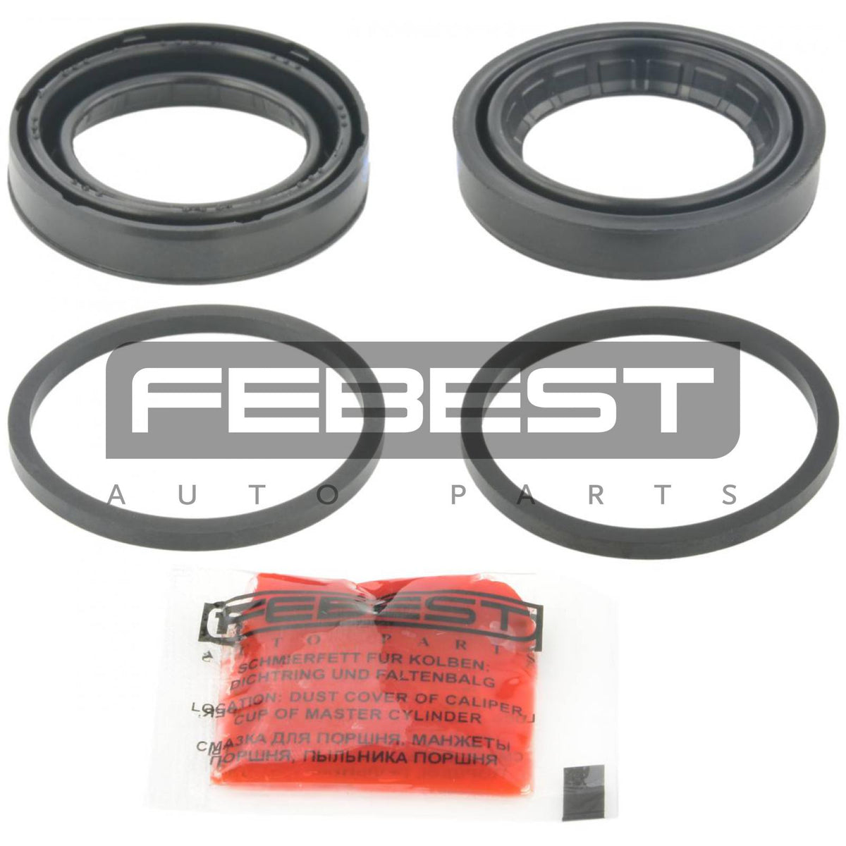 Front brake caliper repair kit - FEBEST