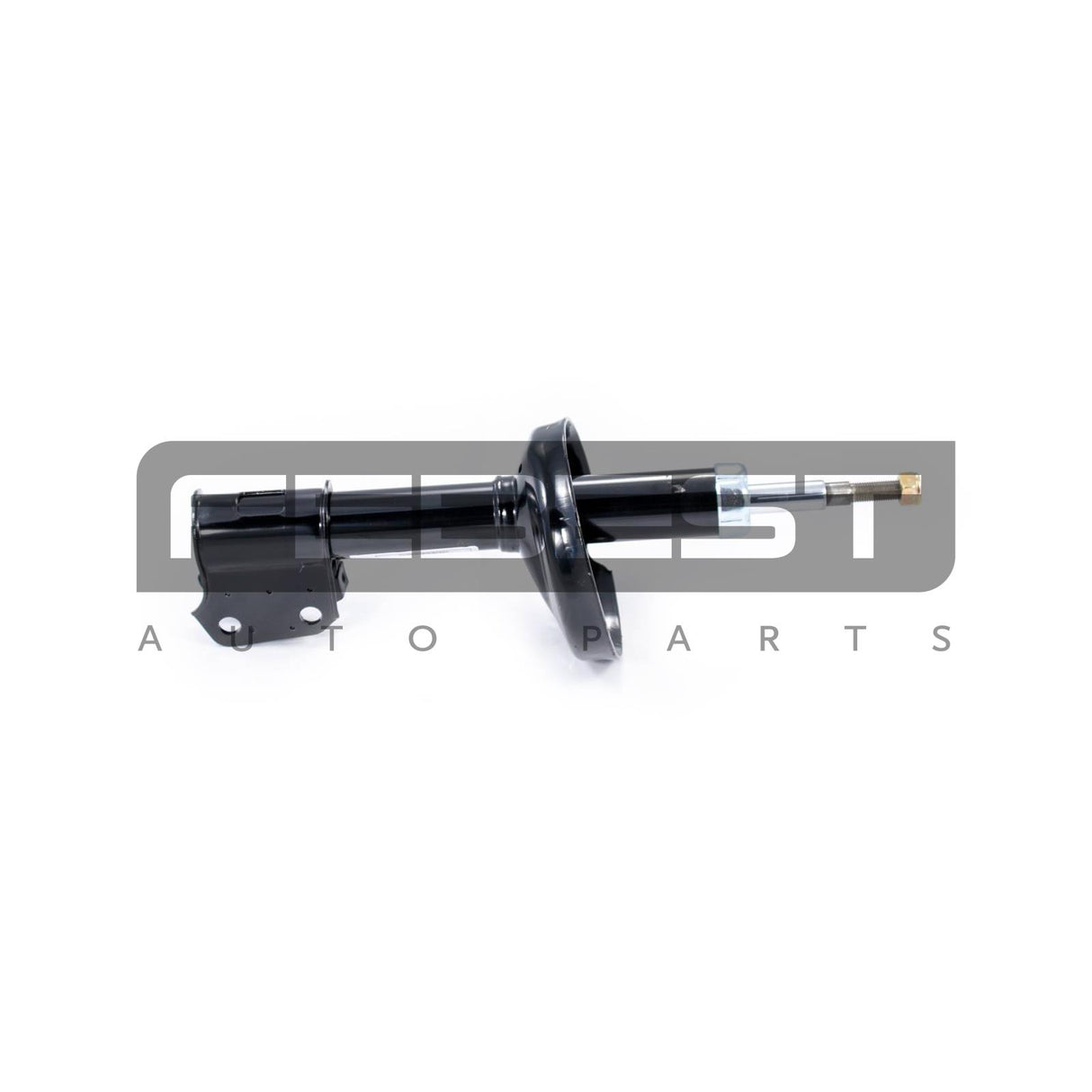 Front shock absorber, oil pressure