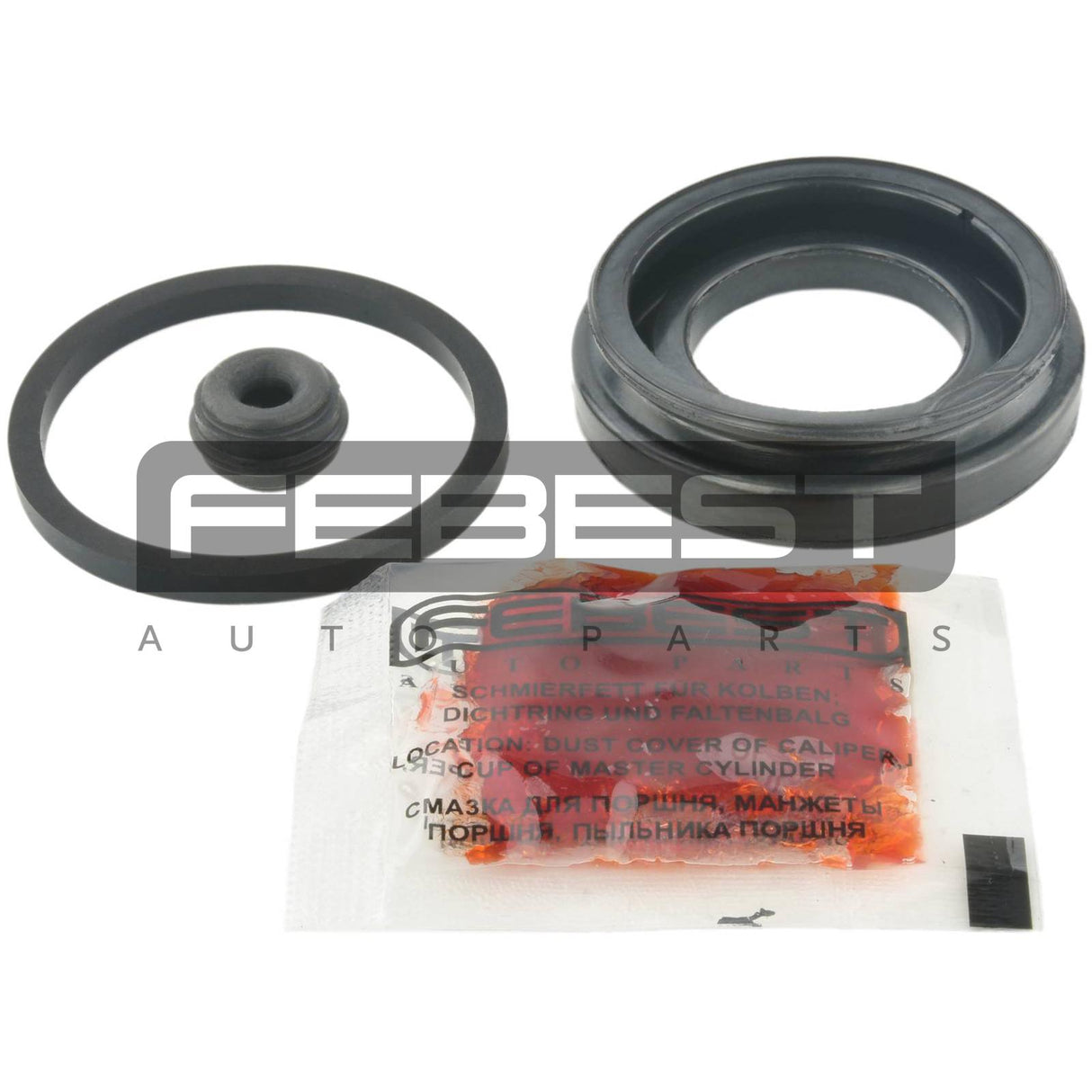 Rear brake caliper repair kit