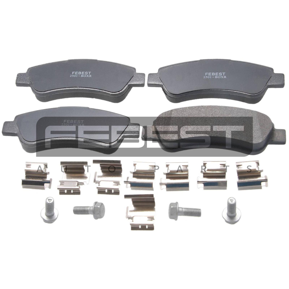 Pad kit, disc brake, rear - kit