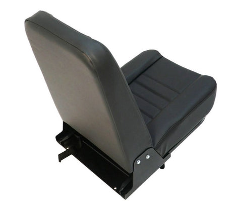 Cargo Seat - Facing Inside - Black Leather