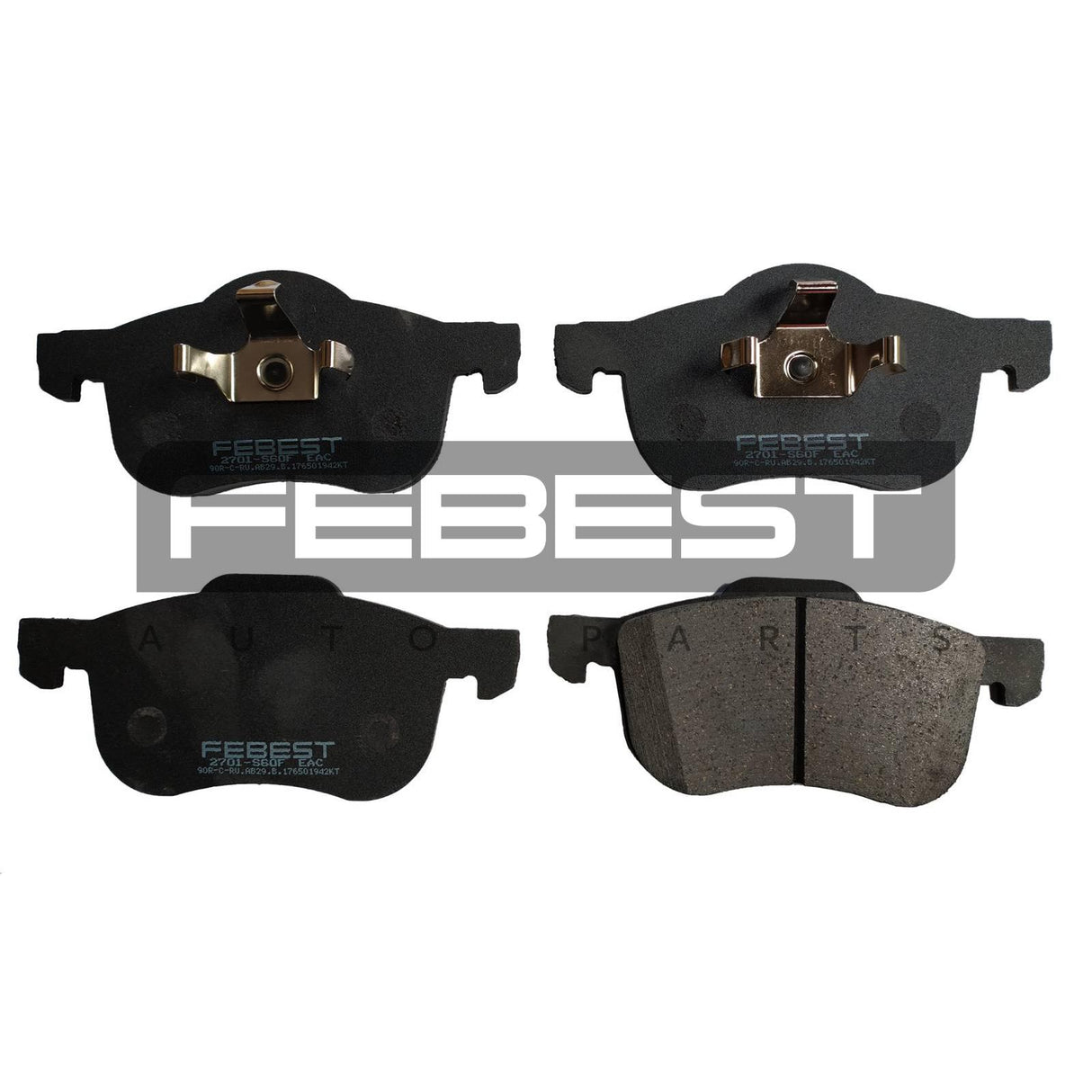 Pad kit, disc brake, front