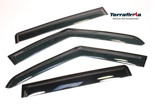 TERRAFIRMA WIND DEFLECTORS FOR DISCOVERY 3 - Set of 4