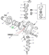 Seal Stub Axle Outer