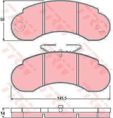 Brake Pads - Front - OEM