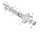 Seal stub axle