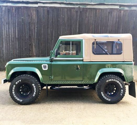 STAYFAST Complete Canvas - With Side and Rear Windows - Sand Color - EXMOOR TRIM