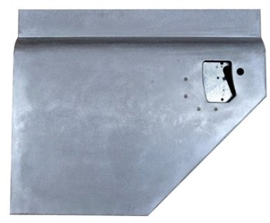 Galvanised Left Hand Early 110 Second Row Split Door Bottom for Land Rover Series Anti Burst with Lock Hole