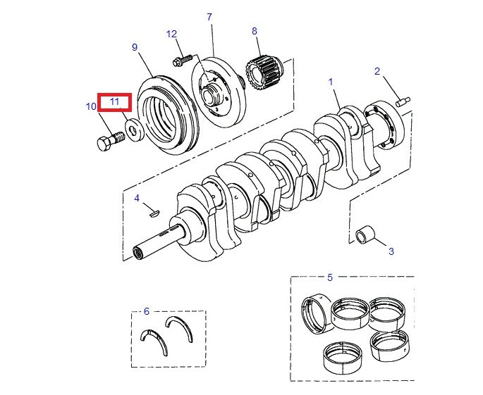 Thrust Washer Crankshaft - PR2 ALLMAKES