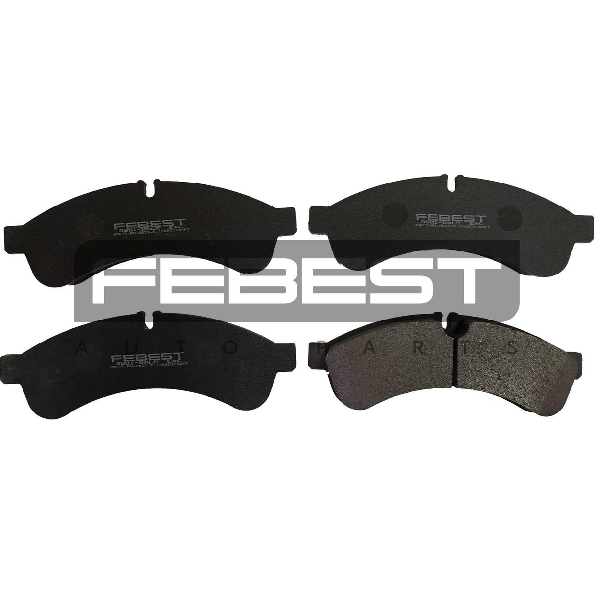 Pad kit, disc brake, rear