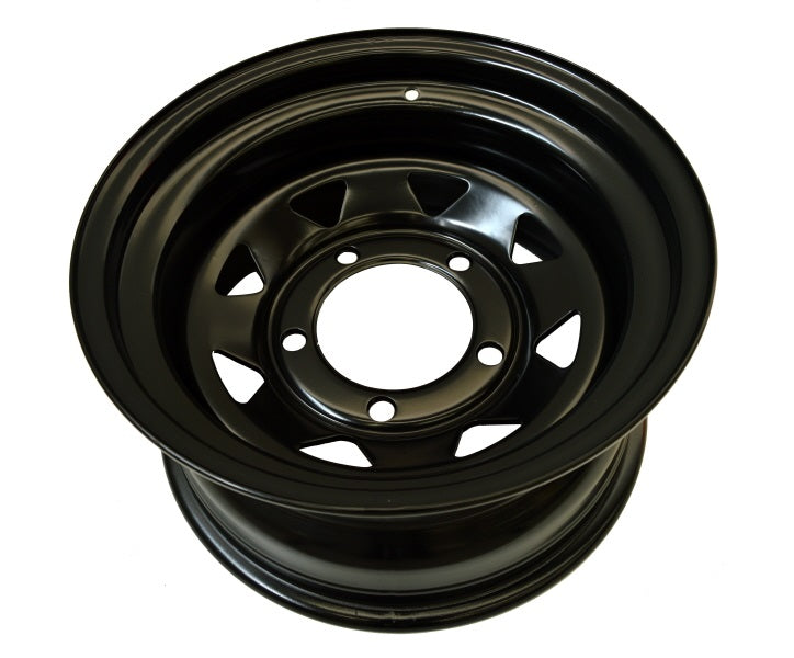 Tyrex Steel Wheel 8x16 ET+8 - Black - RAPTOR