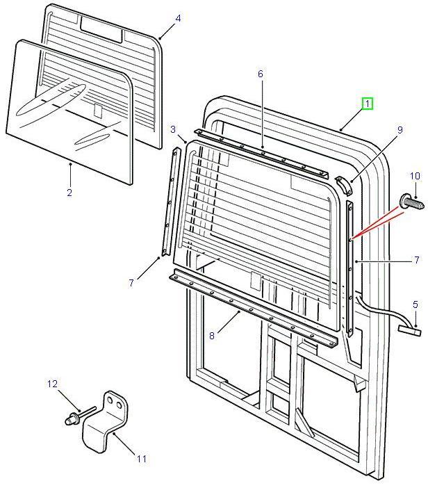 Tailgate Door Assembly