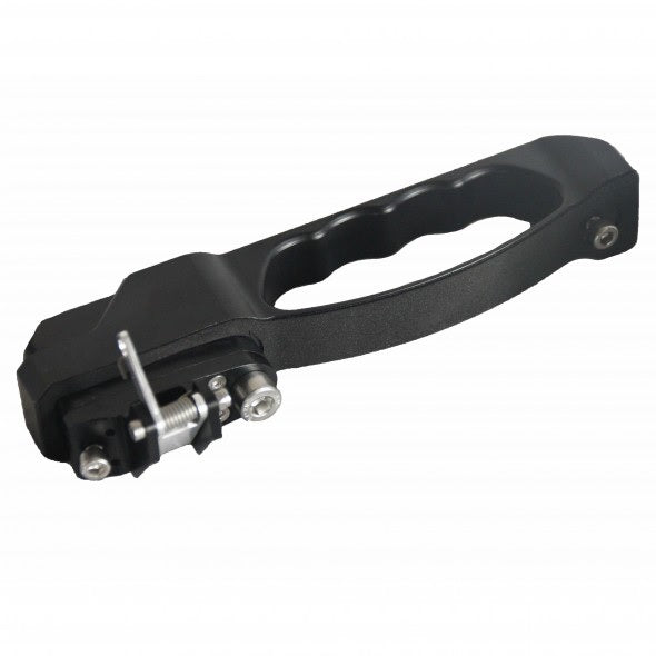 Exterior Handles - Black - Pair - Without cylinder - EXMOOR TRIM