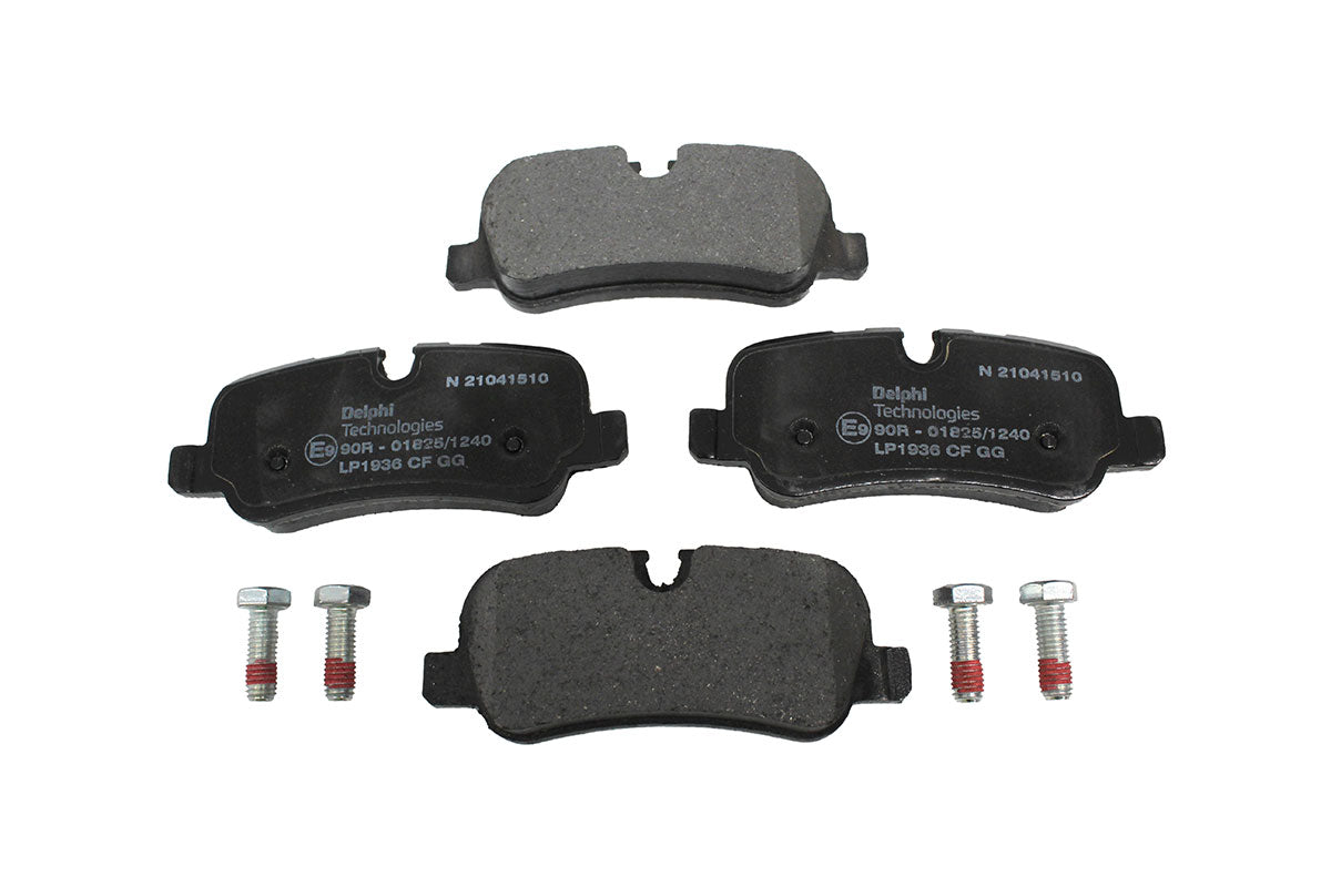 Brake Pad Set - Rear - Less Springs - D4/R4/RS2 - DELPHI