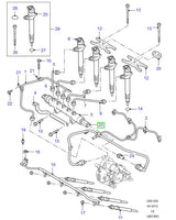 Valve-pressure-relief-fuel rail 2.4d l314