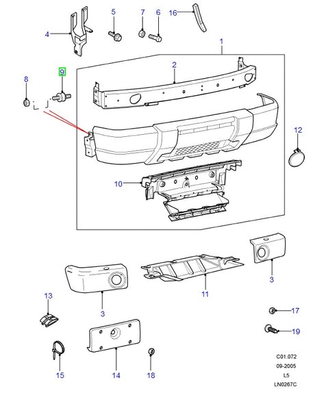 Mounting assy - d2