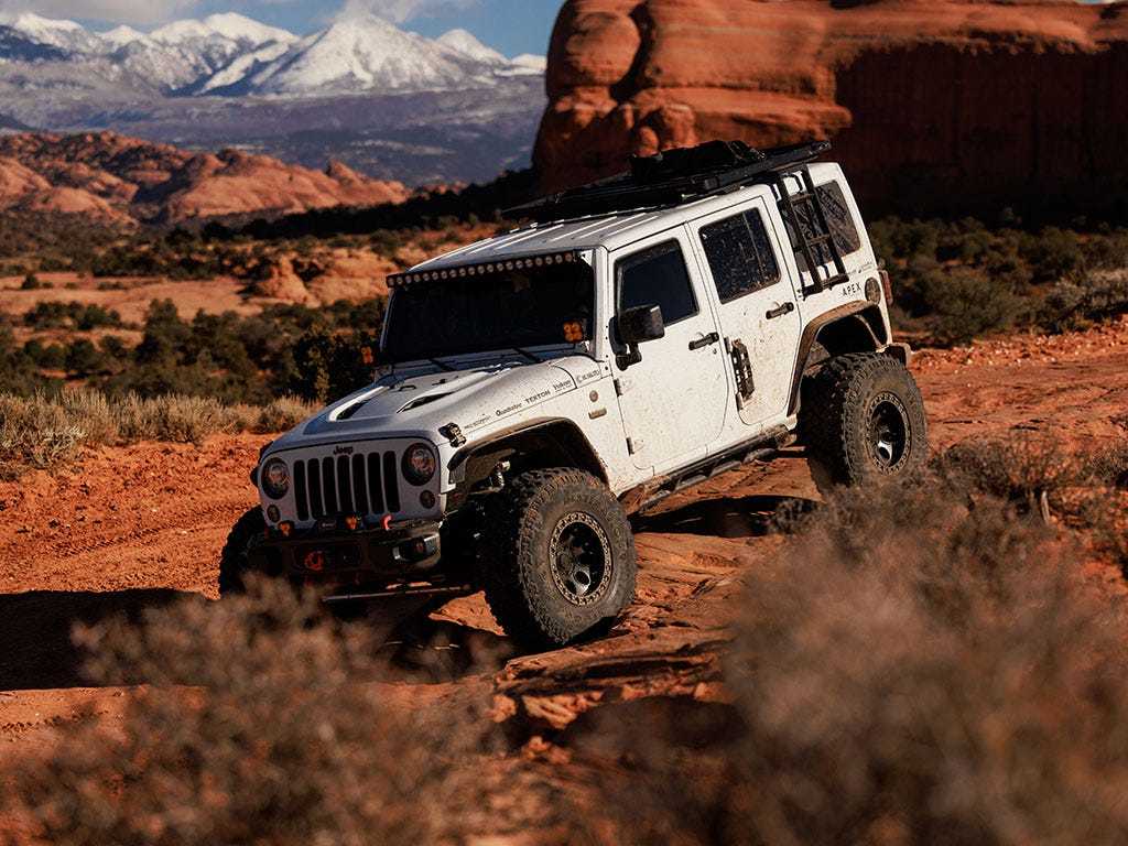 Jeep Wrangler JK Side Mount Ladder