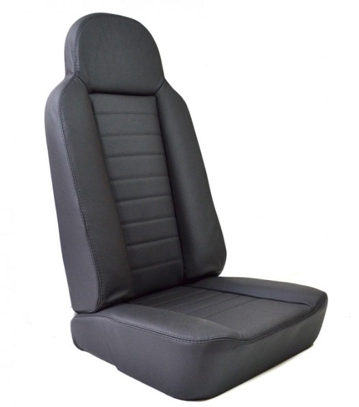 Seat HiBack Sec Row Blk Vinyl