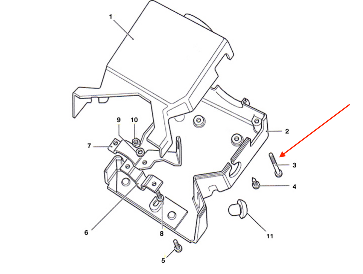 Screw - GENUINE LAND ROVER