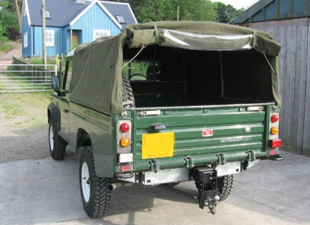 110" high capacity hood sand canvas (wsw)