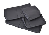 Second Row Seat Covers and Foam Kit 60/40 - Reclining - Black Leather - EXMOOR TRIM