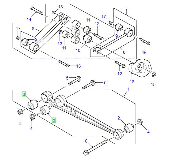 Bush Radius Arm