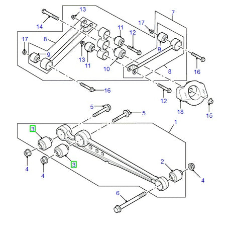 Bush Radius Arm