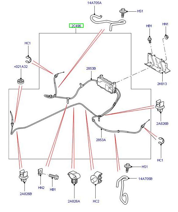 Module - Electric Parking Brake - ORIGINAL LAND ROVER