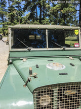 Full Canvas - Double Rear Window - Khaki - EXMOOR TRIM