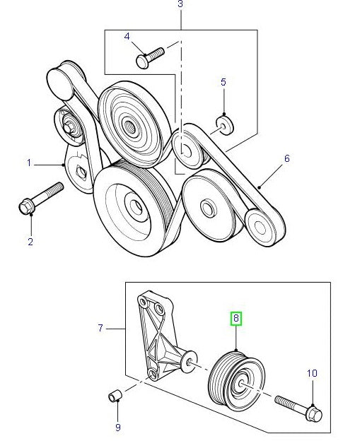 Pulley - Aux. Drive - ALLMAKES 4X4