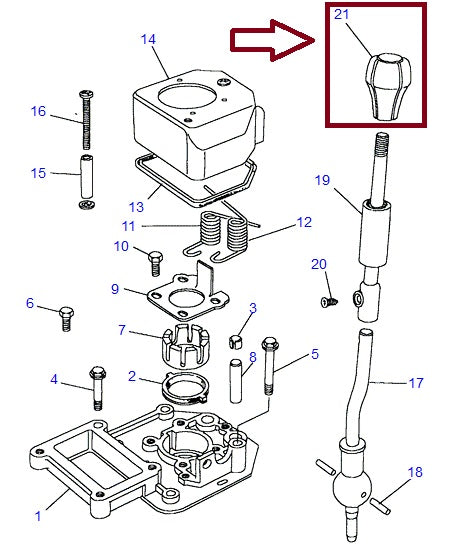 Gear Change Lever