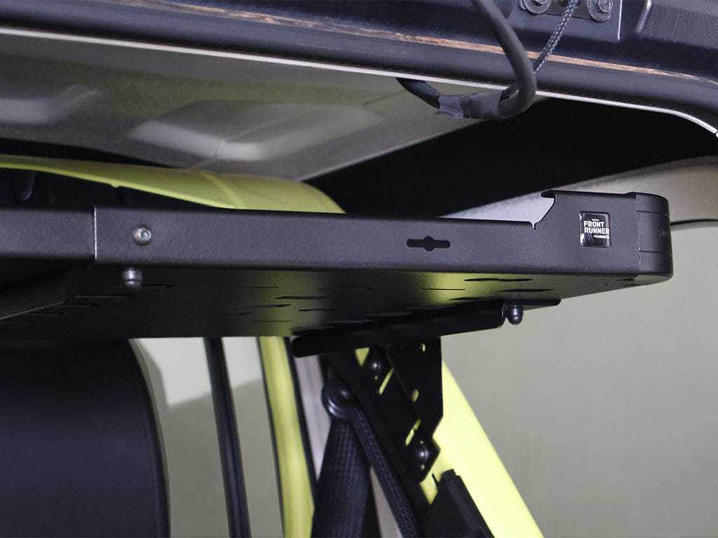 Jeep Wrangler JLU Cargo Molle Interior Shelf