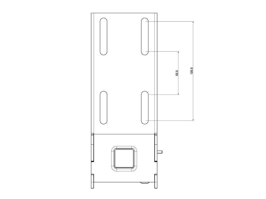 Bat Wing/Manta Wing Awning Brackets