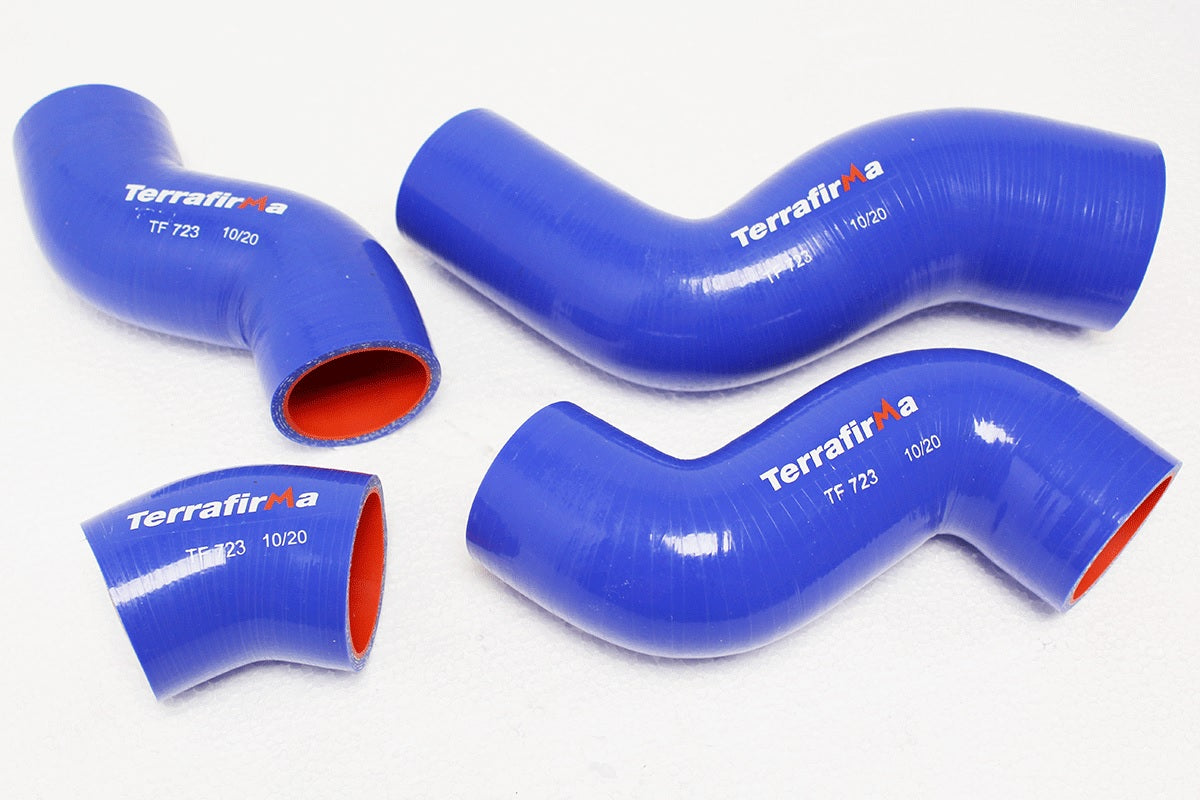 Terrafirma silicone intercooler hose kit blue