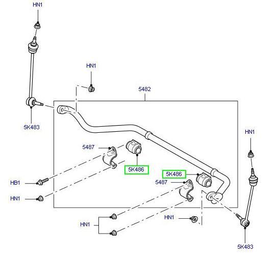 Bush Anti Roll bar