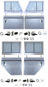 Door Conversion Kit - Front and Rear - Galvanized - AG PARTS