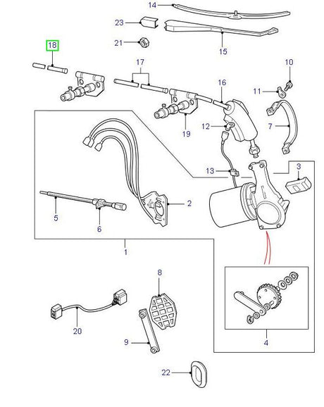 Wiper Rack Tube