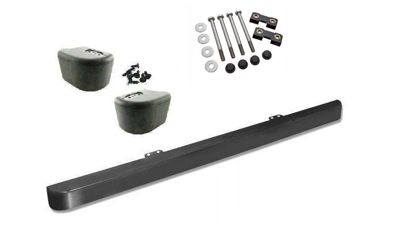 Front Bumper with End Cap Kit and Clips and Fixing